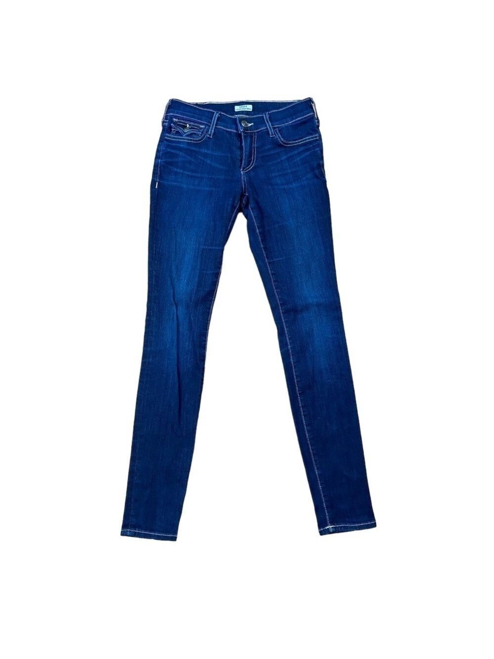 TRUE Religion Casey low rise super skinny flap pockets stretch made in USA  25